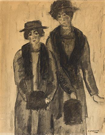 ABRAHAM WALKOWITZ (1878 - 1965, RUSSIAN/AMERICAN) Group of three works.